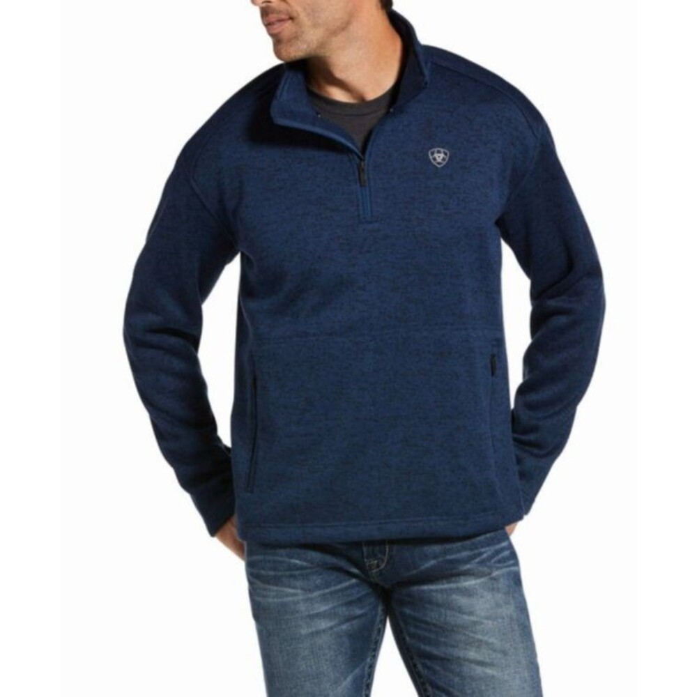 Ariat Mens Caldwell 1/4 Zip Pullover Sweater Size XL